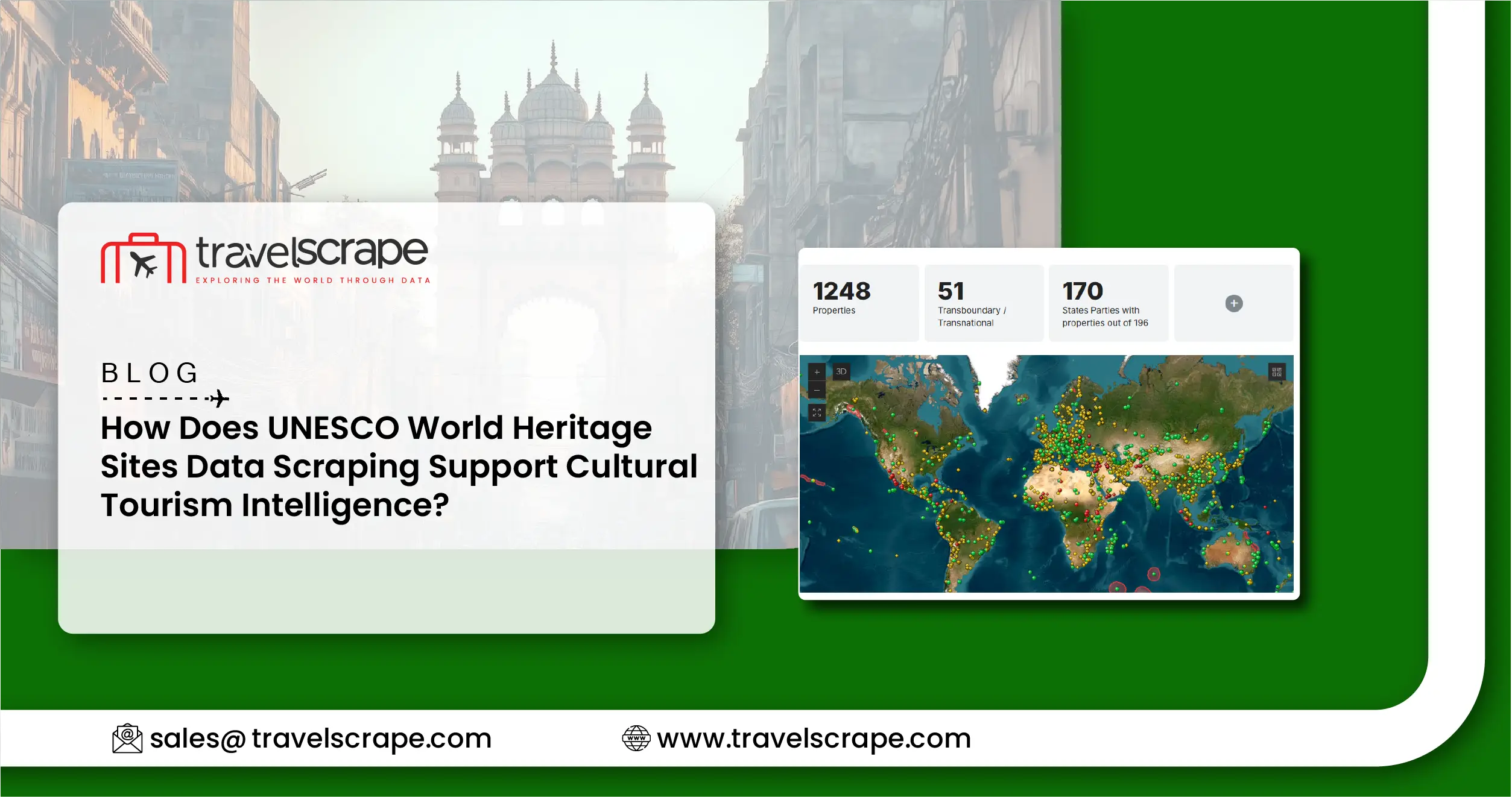 UNESCO World Heritage Sites Data Scraping Support Cultural Tourism